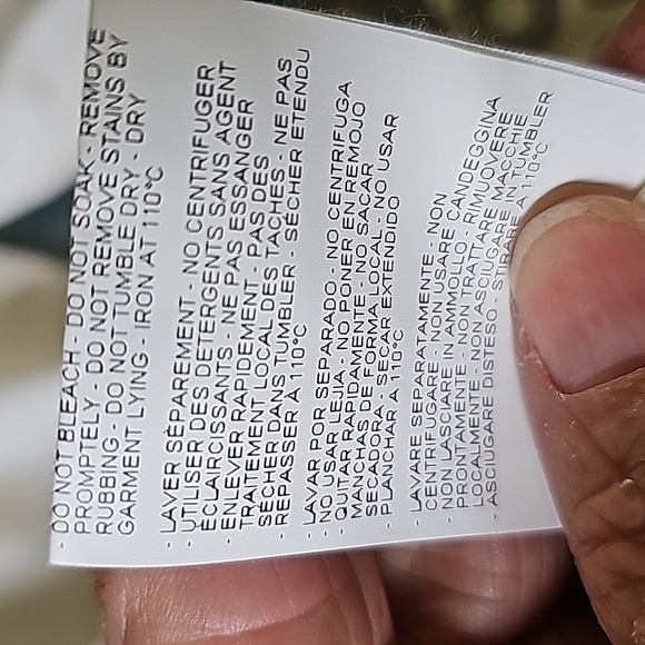 Dismero women's top, cream with gray design. Size large. 3/4 sleeves. Italy - Picture 11 of 12